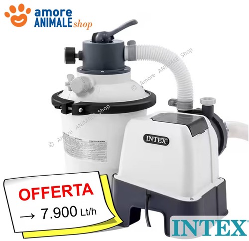 Intex pompa sabbia krystal - pompa, a