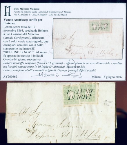 Lombardo veneto soldi 1864 - lombardo,