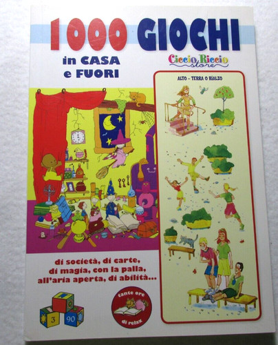Libro 1000 giochi casa - giochi, e