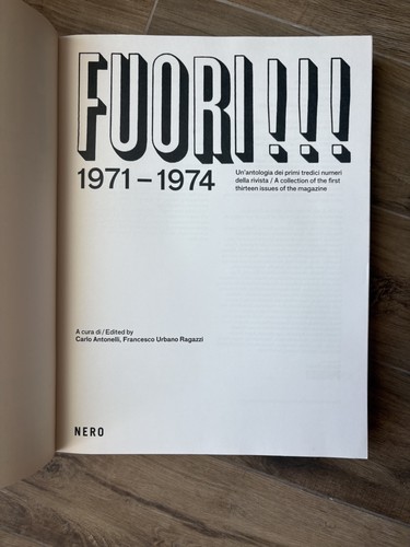 Fuori 1971 1974 - fuori!!!, 1971-1974